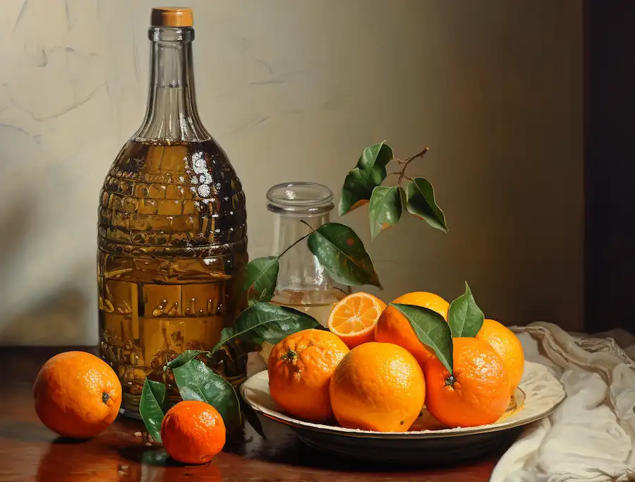 Techy Guru a bowl with oranges and vinegar