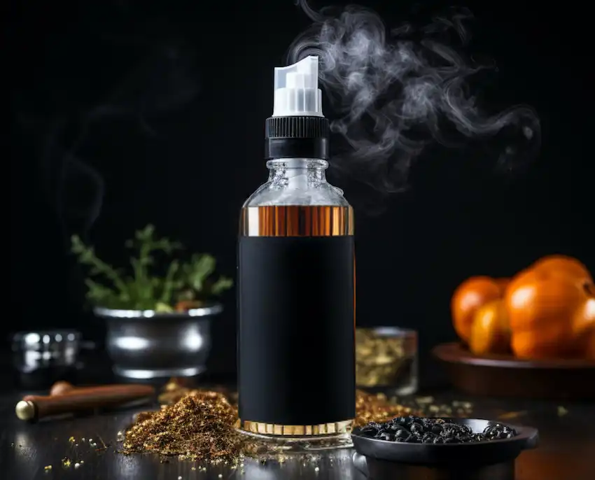 Techy Guru a spray bottle with tobacco