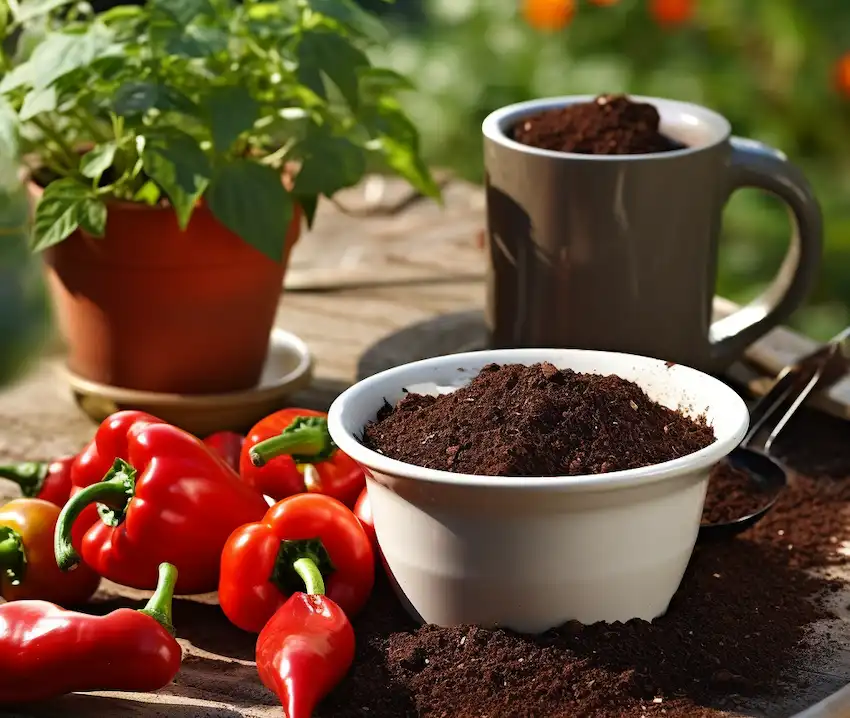 Techy Guru coffee grounds for gardening