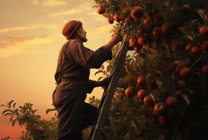 Techy Guru pruning apple tree