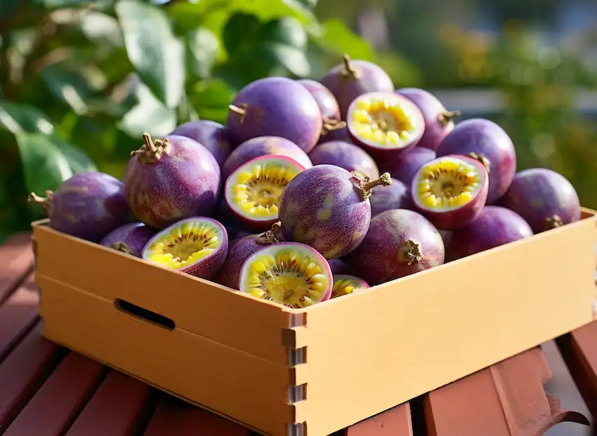 Techy Guru a box with passion fruit