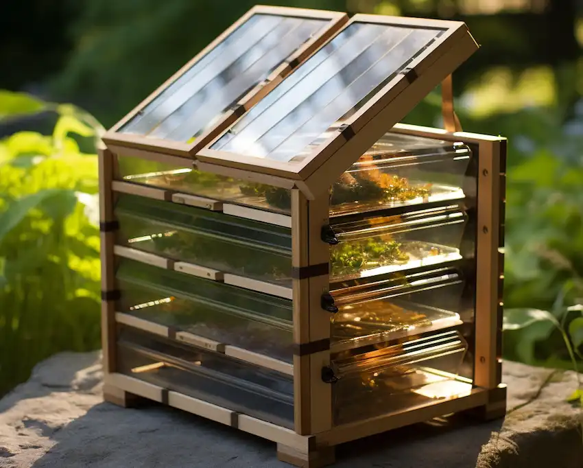 a diy solar food dehydrator