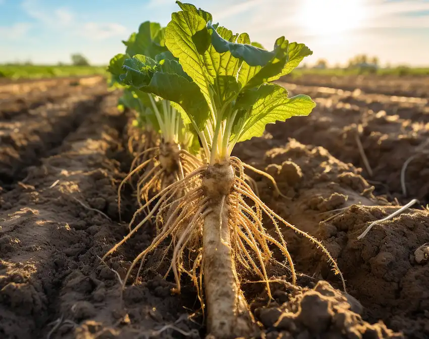 Techy Guru growing sugar beets