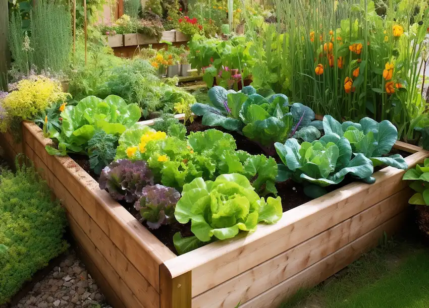 Techy Guru one square meter vegetable