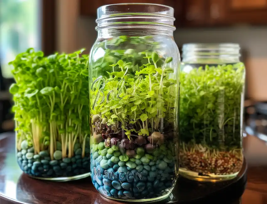Techy Guru soaking and sprouting