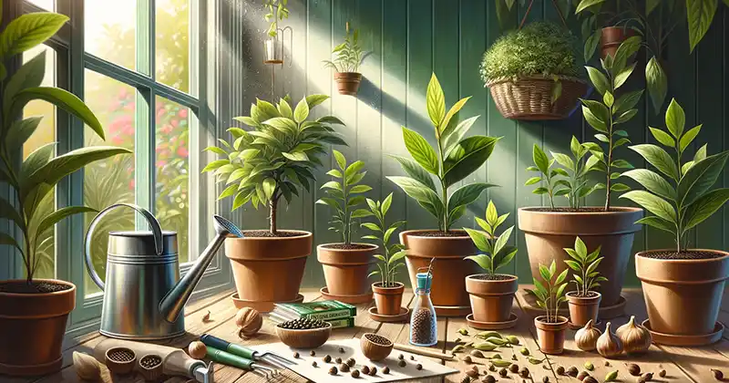 How to Grow Black Cardamom Plant at Home (From Seed)