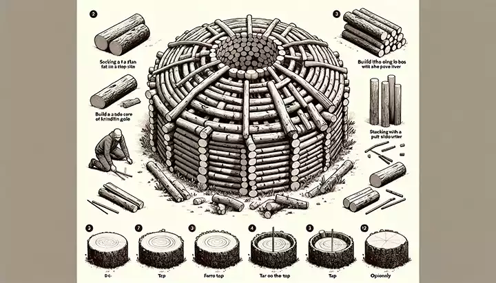 The Optimal Method for Stacking Firewood