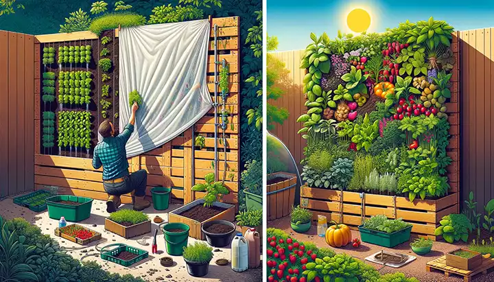 Transform Your Space with an Edible Wall: DIY Vertical Gardening Guide