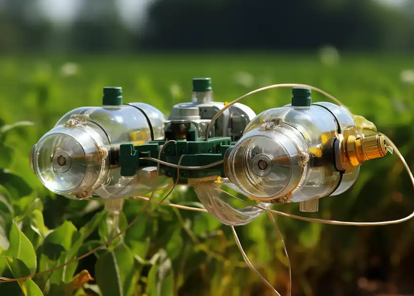Techy Guru a rotating irrigation sprinkler