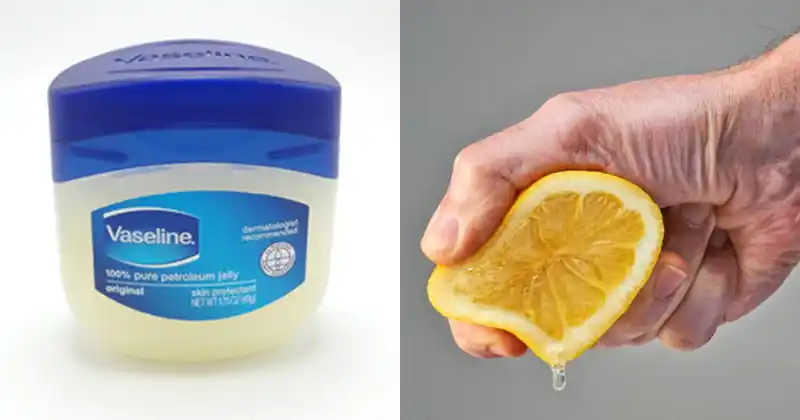 Unlock the Secret to Youthful Skin and Soft Lips with Vaseline and Lemon