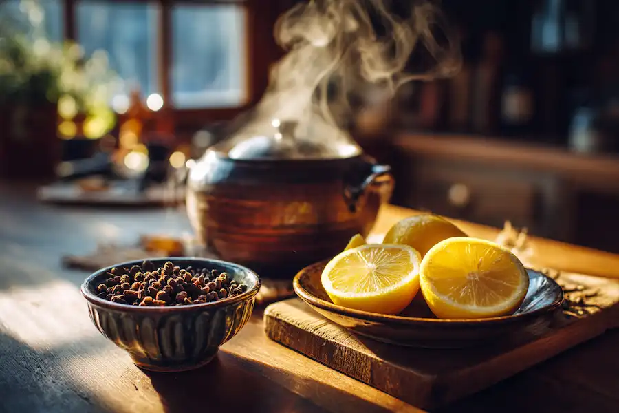 Techy Guru clove tea natural sore throat relief